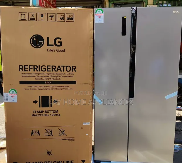 LG Side-by-Side Fridge 519L No Frost GC-FB507PQAM - 1