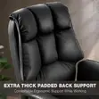 Leather High Back Executive Swivel Chair - 4