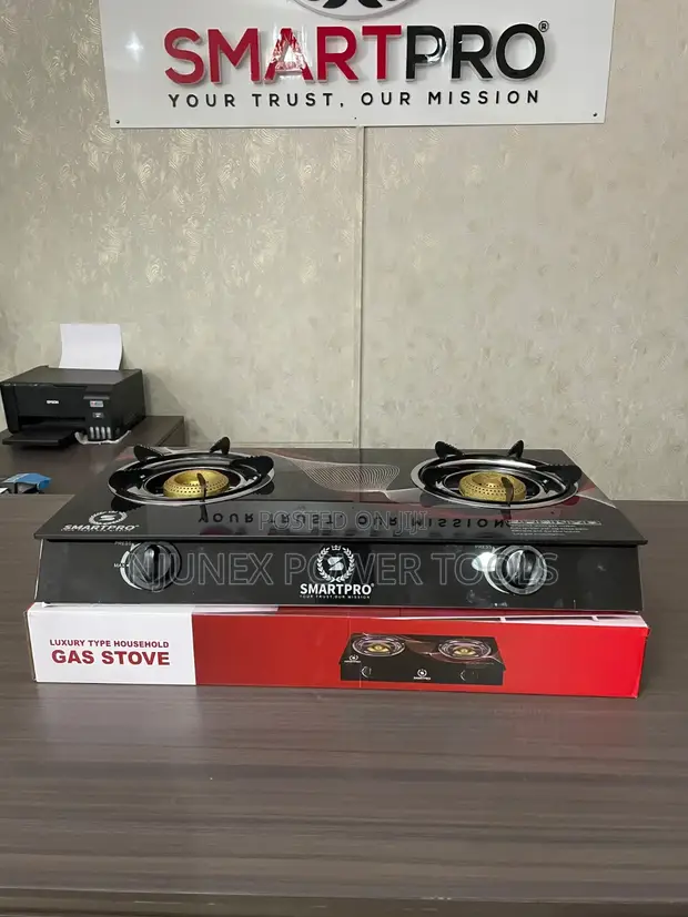 Smartpro Luxury Double Burner Gas Stove - 1