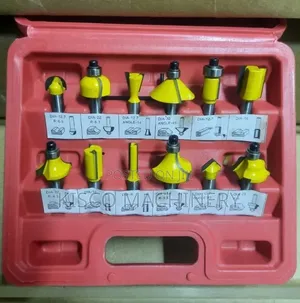 12 Piece Router Bit Set