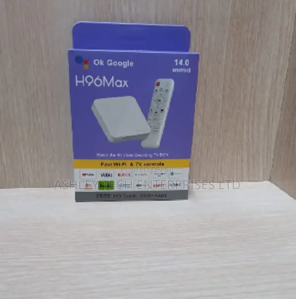 H96 Max Android 4K Smart TV Media Player - 1