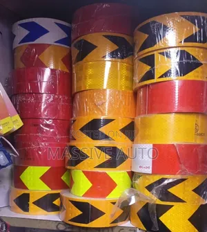Self Reflective Adhesive Warning Tapes 25m