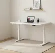 1.4M White Electric Standing Desk - 4