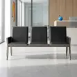 3-Seater Waiting Bench Chair - 1