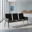 3-Seater Waiting Bench Chair - 4