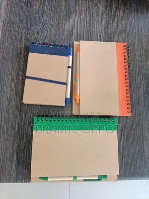 Ecofriendly Notebooks Pack of 3 (Single Ruled, Spiral) with Free Pen