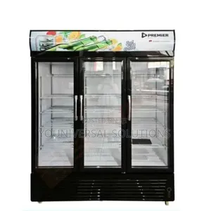 Premier Showcase Triple Door Refrigerator Display
