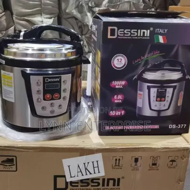 6 Litre Dessini Electric Pressure Cooker - 1
