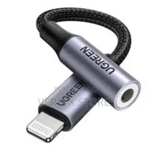 UGREEN US211 Lightning to 3.5mm Audio Adapter - Dark Grey