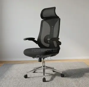 Kiti cha Ofisi cha Ergonomic cha Kugeuka chenye Mikono Inayoinuka
