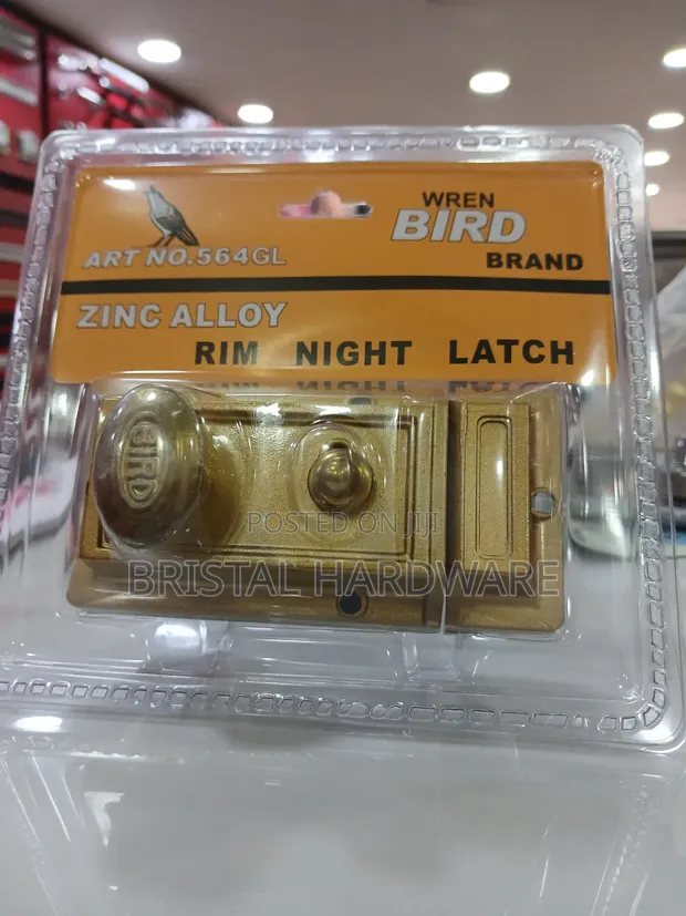 Wren Bird Brand Night Latch (Art No. 564GL) - 1