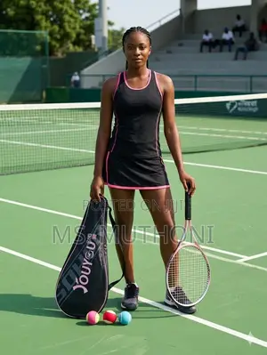 Pro Tennis Racket Set - Pink