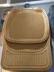 Seti Mpya ya Floor Mats za Gari 5 za Beige - 1