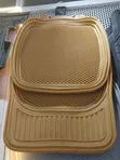 Seti Mpya ya Floor Mats za Gari 5 za Beige - 2