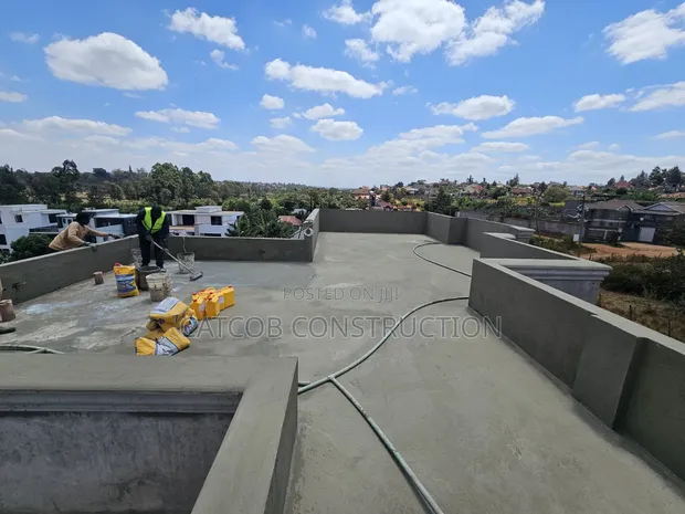 Professional Application of Topseal 107 Waterproofing - 1