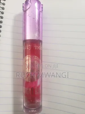 Double Kara Beauty Lip Gloss ya Kudumu - Pink
