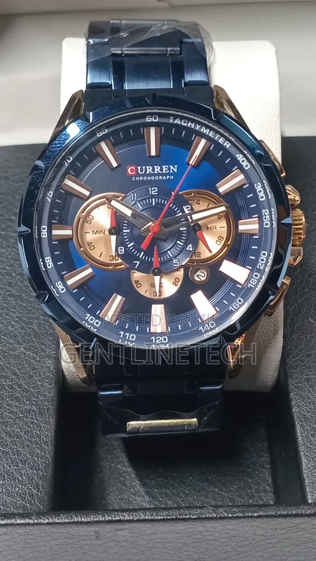 Curren Men's Stainless Steel Wrist Watch - 1
