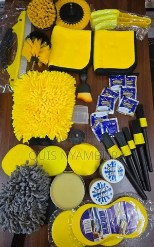 Car Cleaning Detailing Brushes - Interior & Exterior