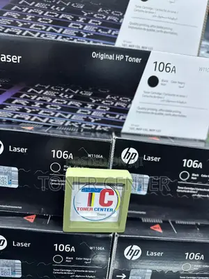 HP 106A Black Original Laser Toner Cartridge (W1106A)