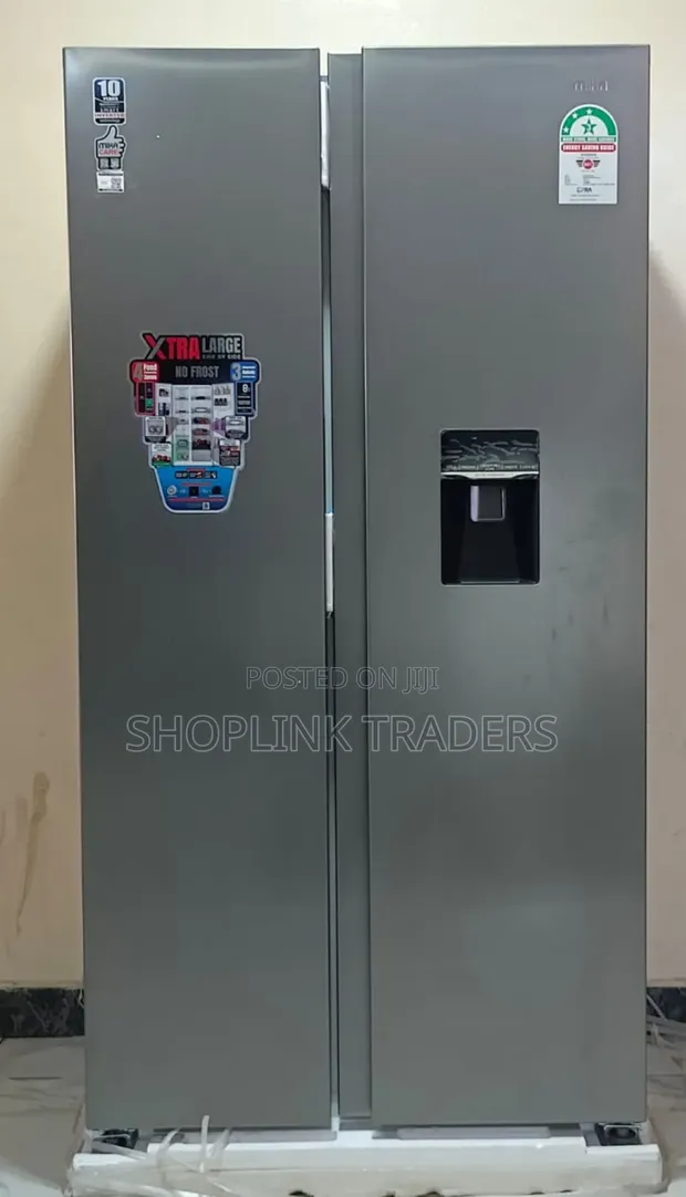 Mika Side-by-Side Fridge 442L with Water Dispenser - 1