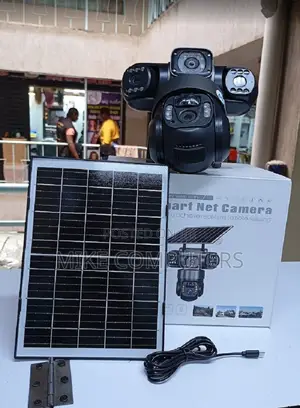 V380Pro 4G Solar Triple Lens 6MP Outdoor Camera