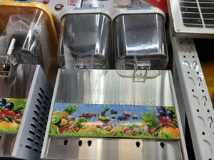 Commercial Double-Tank Juice Dispenser