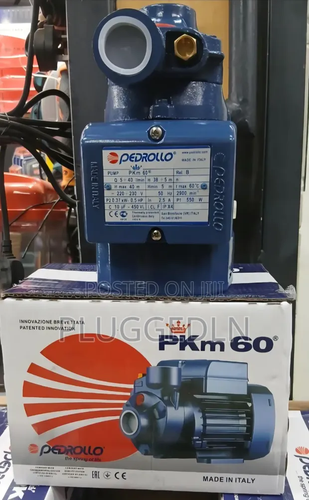 Pedrollo 0.5HP Peripheral Water Pump - 1