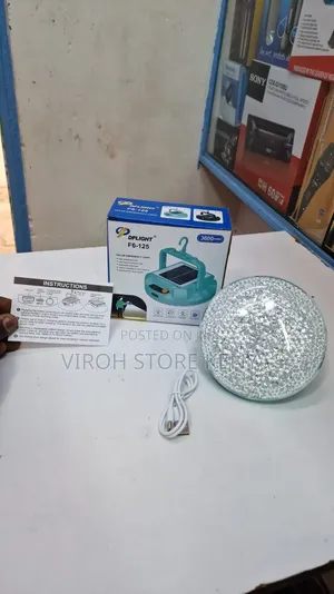 Solar Rechargeable Bulb F6