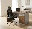Executive Office Desk 1.4M with Storage - 5