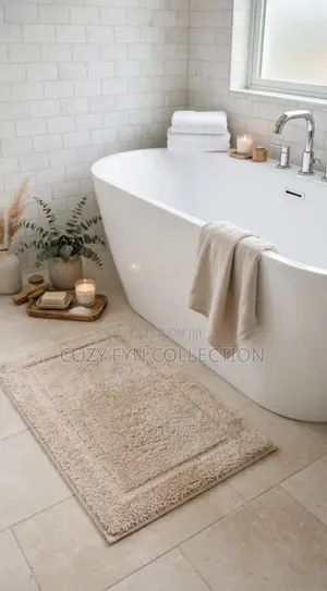 King Brand Flocking Bath Mats - Brand New