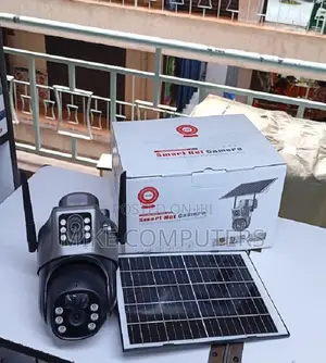 V380 Pro Dual Lens 4G Solar CCTV Camera