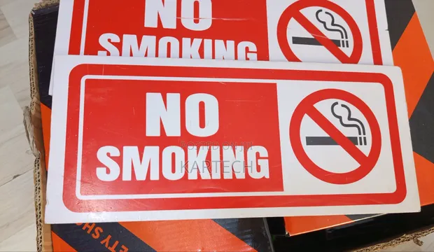 No Smoking Sign - Safety & Warning - 1