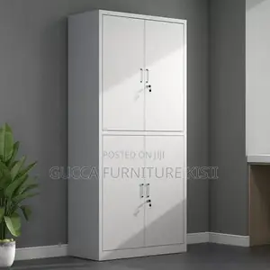 4-Door Lockable Office Storage Cabinet