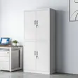 4-Door Lockable Office Storage Cabinet - 4