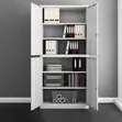 4-Door Lockable Office Storage Cabinet - 5