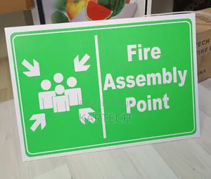 Fire Safety Assembly Area Sign