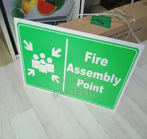 Emergency Fire Assembly Point Signage