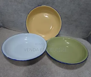 Enamel Rice Plate DZN