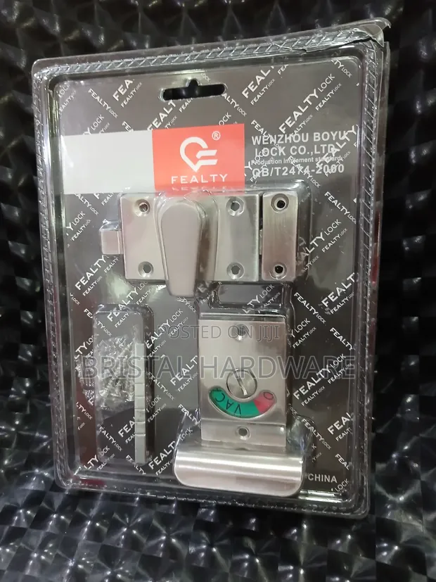 Fealty Stainless Steel Indicator Door Lock - 1