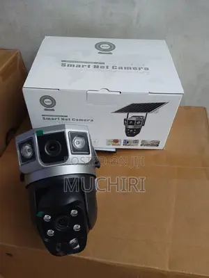 V380 Pro Dual VTS02 Outdoor Solar Surveillance Camera