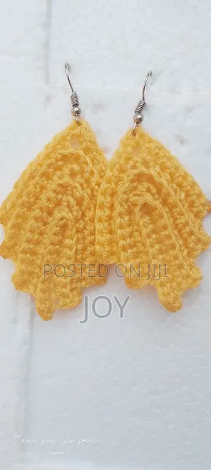 Handmade Crochet Earrings - Unique & Stylish