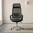 Ergonomic Swivel Base Office Chair - Black - 2