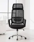 Ergonomic Swivel Base Office Chair - Black - 5