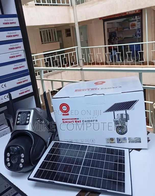 V380Pro Dual Lens 4G Solar Security Camera - 1