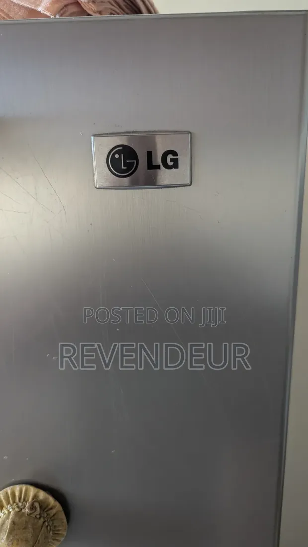 Double Door LG Fridge - 535L - Silver - 1
