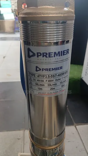 Premier Solar Water Pump 400W/48V