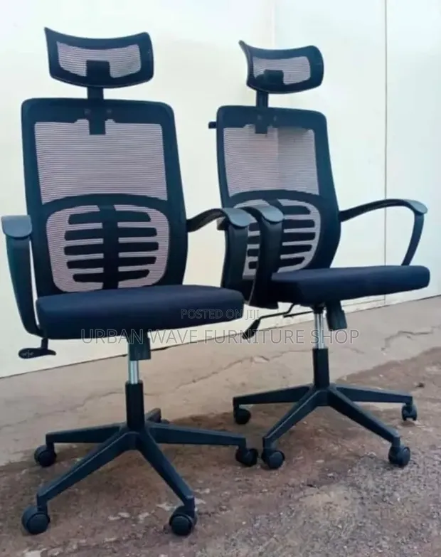 Office Headrest Chair - Brand New - 1