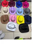 Stylish Cowboy Hat with Longhorn Emblem - 1