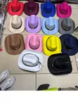 Stylish Cowboy Hat with Longhorn Emblem - 2