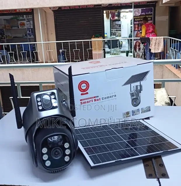 4G PTZ Solar Dual Lens Security Camera - 1